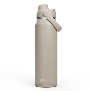 【墾趣】CAMELBAK 1000ml Chug 不鏽鋼彈蓋運動保溫瓶(保冰) 象牙白