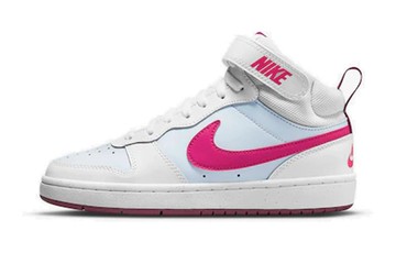 COURT BOROUGH MID 2 GS WHITE SANGRIA PINK PRIME