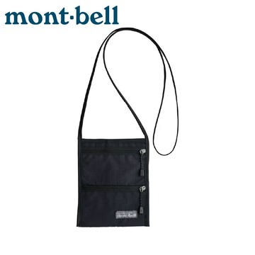 【Mont-Bell 日本PASSPORT POUCH 護照套《黑》】1133108/旅行包/護照套/護照包/收納包