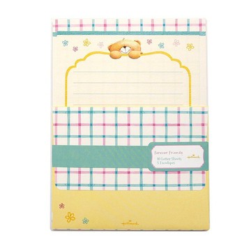 信套組 熊熊寫信給你【Hallmark-ForeverFriends熊-信封/信紙】