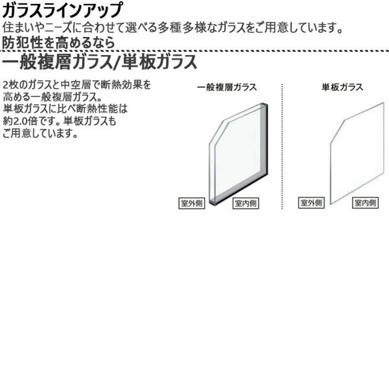 LIXILインプラス 引き違い窓 2枚建[複層ガラス] 透明3mm+和紙調3mm格子