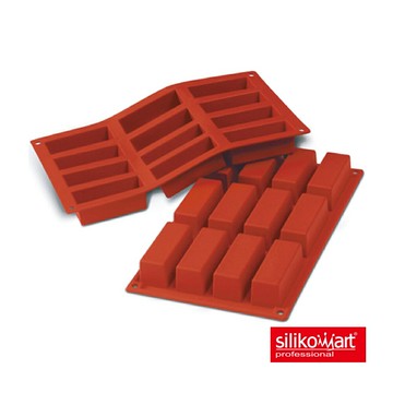 【SANNENG 三能官方】Silikomart 12連長方模 矽膠模 30.026.00.0060【APP滿額下單10%點數(單一帳號最高5000點)】1/31止