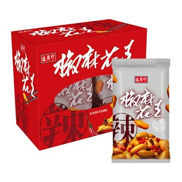 【現貨】盛香珍 椒麻花生 100公克 X 8入組