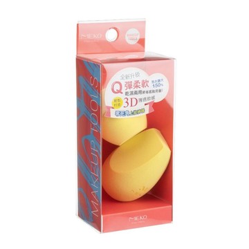 (福利品) MEKO 美妝蛋-斜切型(2入) 化妝海綿 EE-091 現貨