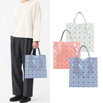 [平輸版] ISSEY MIYAKE 三宅一生 BAOBAO LUCENT ONE-TONE 6X6漆面光感手提包-(多色選)
