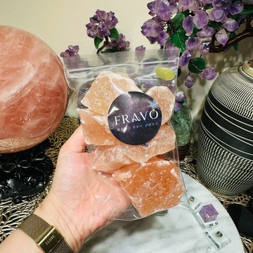喜瑪拉雅 玫瑰鹽 大包鹽塊 600g 巴基斯坦進口 簡易鹽燈 開運鹽