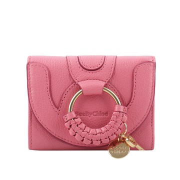 SEE BY CHLOE HANA系列三折零錢袋短夾/粉紅色