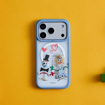 Pixar玩具總動員-叉奇結婚極光霧透MagSafe iPhone手機殼