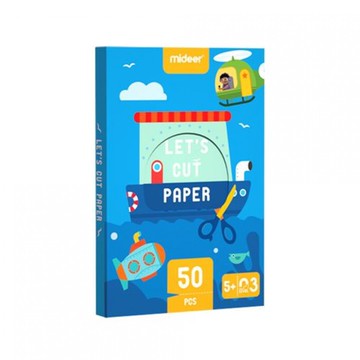 《 MiDeer》美術剪紙書-全腦開發 +5 (LEVEL3) 東喬精品百貨