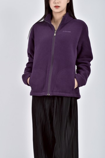 (S) m gregor質感內刷毛長袖紫色外套