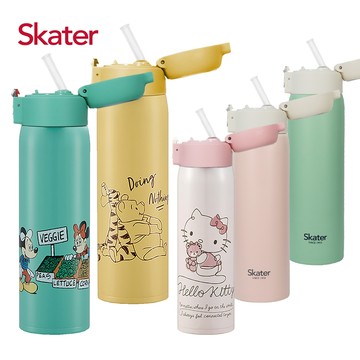 Skater 吸管保溫瓶不鏽鋼(480ml) 多款可選