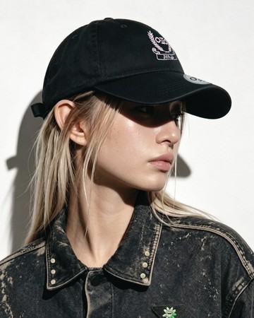369Lab校園logo 刺繡 Dad Cap / 水洗軟頂復古棒球帽