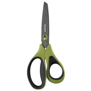 3M Scotch 二合一開箱剪刀 7吋 特殊塗層 防止膠帶黏附 使用更順暢 省力設計  綠色  1支