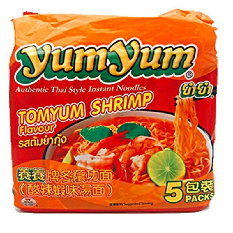 インターフレッシュ yumyum インスタントラーメン トムヤムシュリンプ味 350g ×6袋