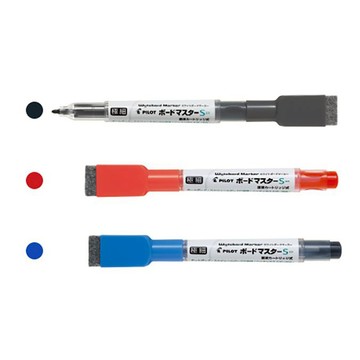 【PILOT 百樂】可換卡水白板筆 0.8mm 極細 10支/盒  WMBSE-15EF - 多款可選　