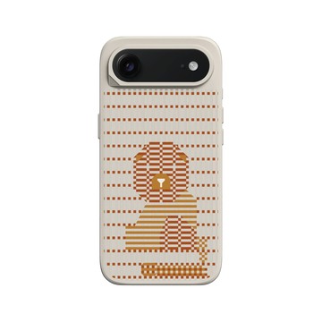 iPhone Air SolidX 貝殼灰 - The Wildlife Collection 動物野境系列 - 亞洲獅 - 線條版
