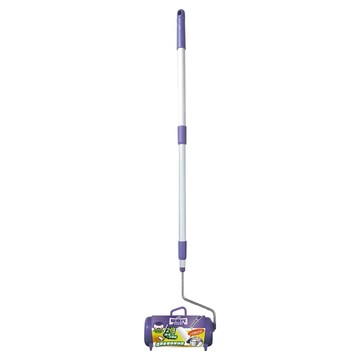 farcent 花仙子 驅塵氏 地板黏塵拖 家庭用  黏塵紙16cm x 60周 + 可伸縮拖把桿68~121cm  1支