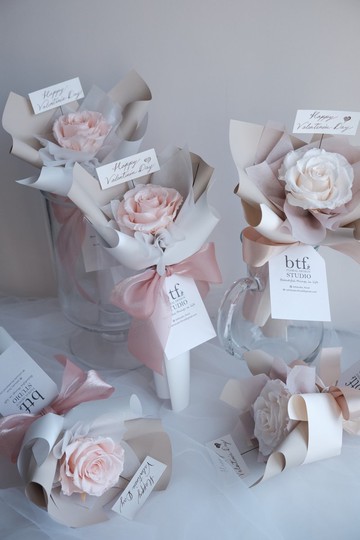 單朵玫瑰花束 ∣ 捧花.情人節.登記.求婚.婚禮.生日.送禮