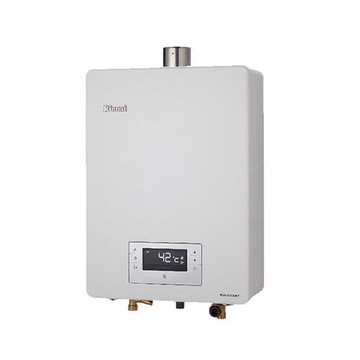 (含標準安裝)林內【RUA-C1620WF】屋內強制排氣型熱水器(16L)