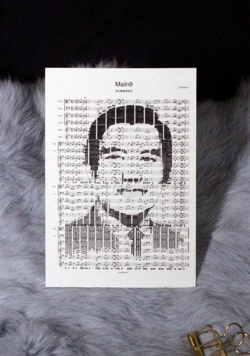 【樂譜明信片】馬英九-聲音肖像
