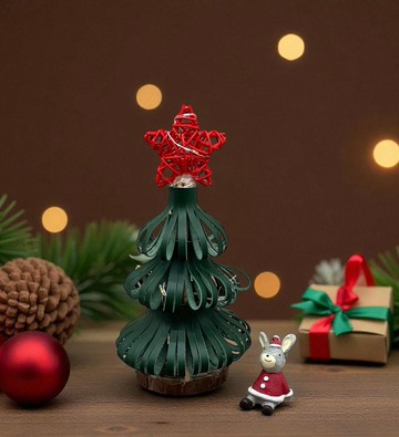 皮革香氛耶誕樹