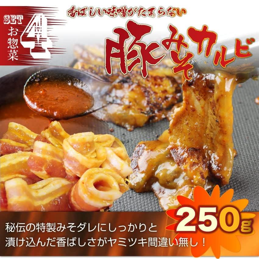 しゃぶまる カルビ焼肉セット 5種盛り カルビ三昧 (合計1.45kg)