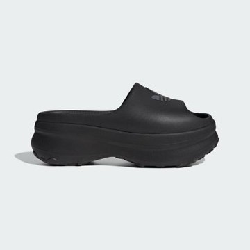 Adidas Adifom Stan Slide W [JI2610] 女 運動拖鞋 涼拖鞋 厚底 簡約 舒適 快乾 黑