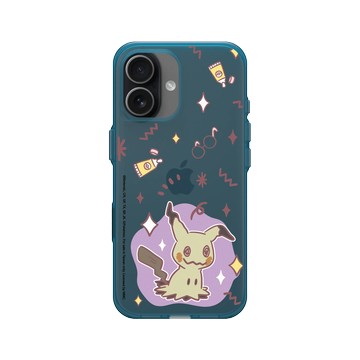 iPhone 17 Clear (相機按鈕) 夜幕藍 - 寶可夢 Pokemon - 暖色系列-謎擬Q