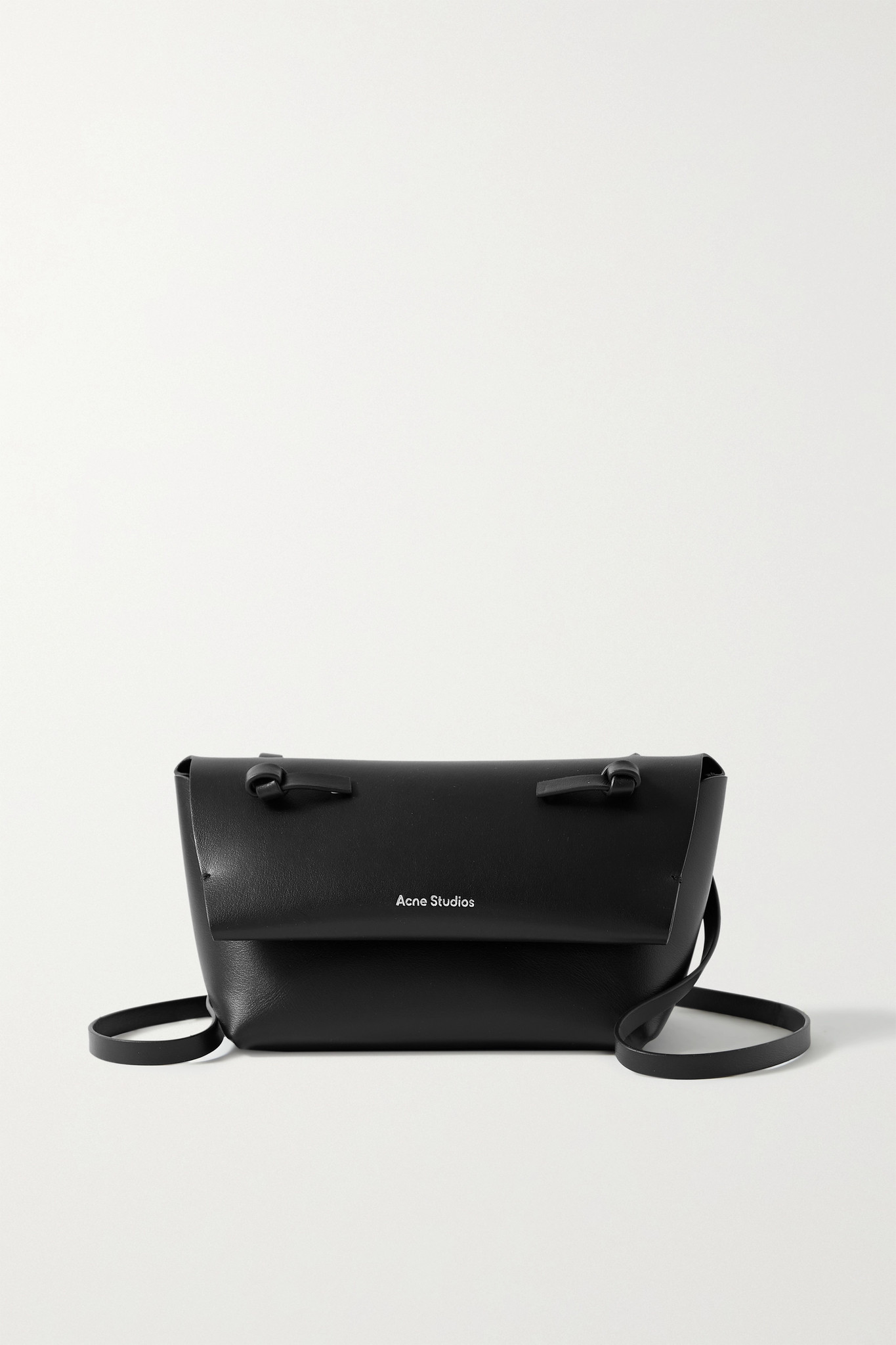 Acne Studios - Mini Leather Shoulder Bag - Black - one size