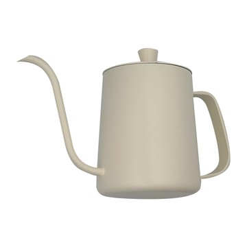 LifeShopping 不鏽鋼手沖咖啡壺 600ml 304不鏽鋼  CAKN0099WT  1個