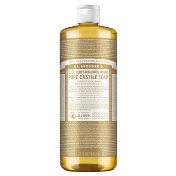 Dr.Bronner's 布朗博士 保濕潔膚露 檀香茉莉  946ml  1件