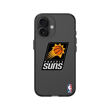 iPhone 16 Clear (相機按鈕) 酷墨灰 - NBA - Logo-鳳凰城太陽 Phoenix Suns