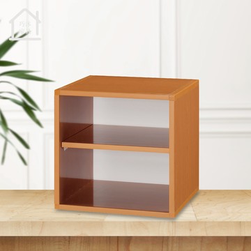 單格塑鋼置物櫃(附一片隔板)置物收納櫃 組合置物櫃 防水塑鋼家具【巧沐家具】