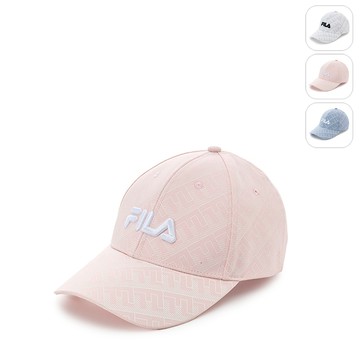 【FILA】經典LOGO帽-粉色 HTA-1008-PK
