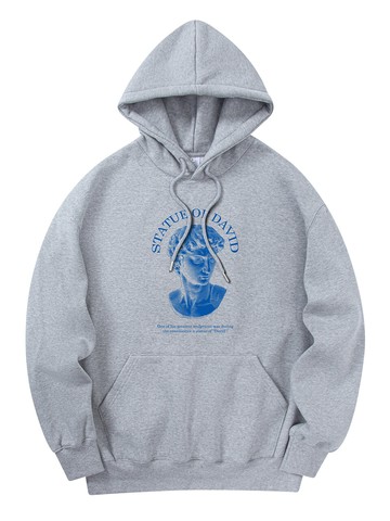 Statue Hoodie [Gray]