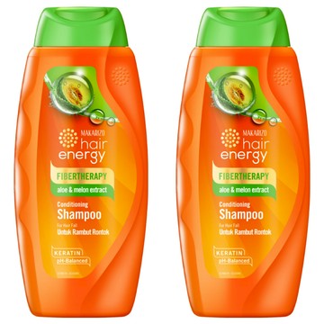 MAKARIZO 纖維療法調理洗髮精 #01 蘆薈+哈密瓜  170ml  2瓶