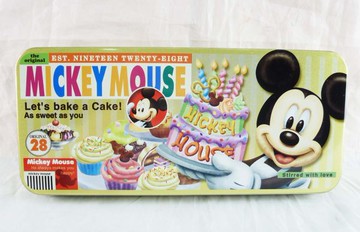 【震撼精品百貨】Micky Mouse_米奇/米妮 ~鉛筆盒-黃【共1款】