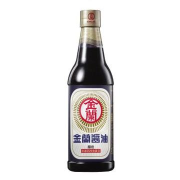 【金蘭食品】金蘭醬油 590ml