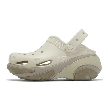 Crocs 洞洞鞋 洞洞鞋 Bubble Crush Clog 男女鞋 貝殼泡芙 厚底克駱格 土棕 卡駱馳 210061214