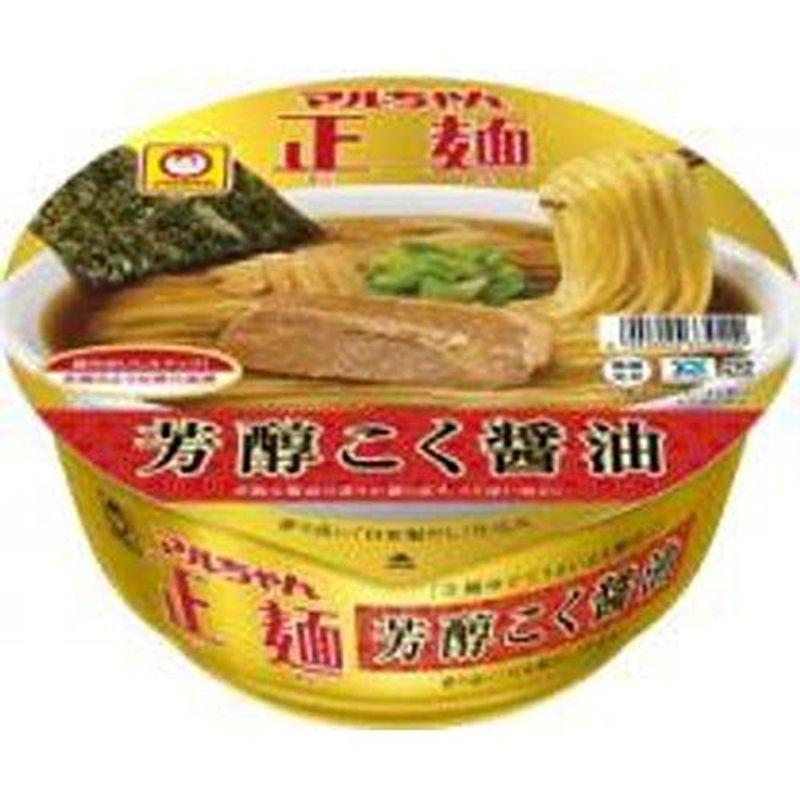 東洋水産 マルちゃん正麺 カップ 芳醇こく醤油 119g×12個入