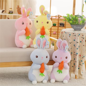 可愛小兔子玩偶毛絨玩具 么么兔子公仔壓床娃娃 熱銷女生禮