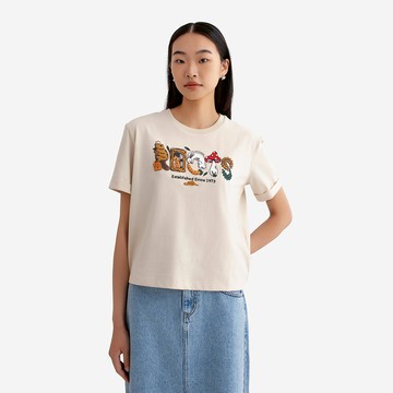 Roots女裝- HARVEST GLOW RELAXED 短袖上衣