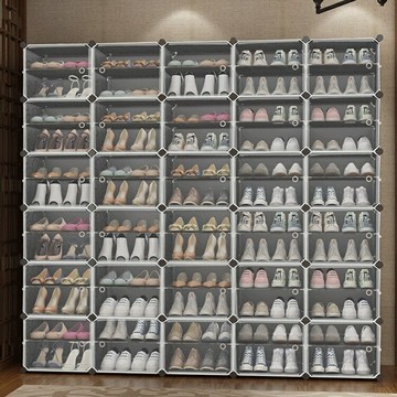 【多層防塵】鞋架 鞋櫃 收納架 置物架 簡易鞋架 多層鞋架 大容量設計 宿舍家用 門口玄關 節省空間 免安裝