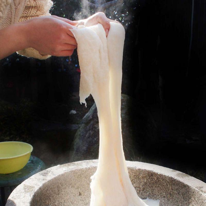 餅 もち 国産 総量1.7kg 新潟産 杵つき餅 彩りセットー白餅350g、草餅350g、紫蘇餅350g、豆餅350g、スティック餅200g