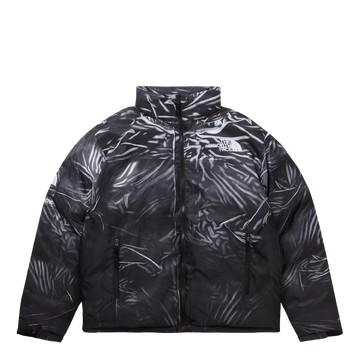 SUPREME THE NORTH FACE PRINTED NUPTSE TROMPE L'OEIL JACKET BLACK