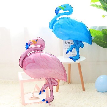 大號火烈鳥鋁膜氣球結婚場景裝扮布置婚禮浪漫婚房表白告白裝飾品