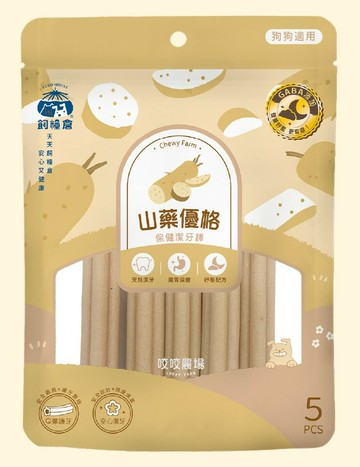 【拼圖貓】飼糧倉 - 【狗狗潔牙】保健潔牙棒(每包5支入)｜山藥優格｜腸胃保健 H009-1 (2027/07)