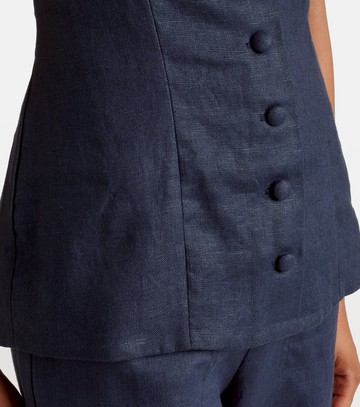 Faithfull Corbiere linen top