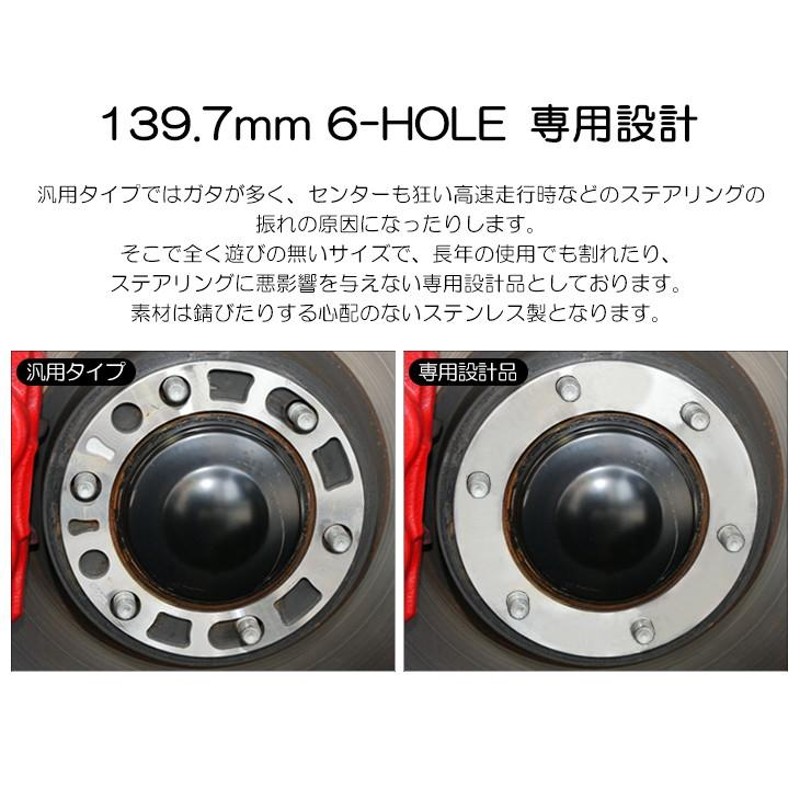 GSJ15W FJクルーザー ステンレス製 5mm ホイール スペーサー PCD 139.7