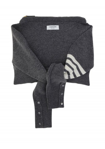 Thom Browne - Sweater Bag - Womens - Grey